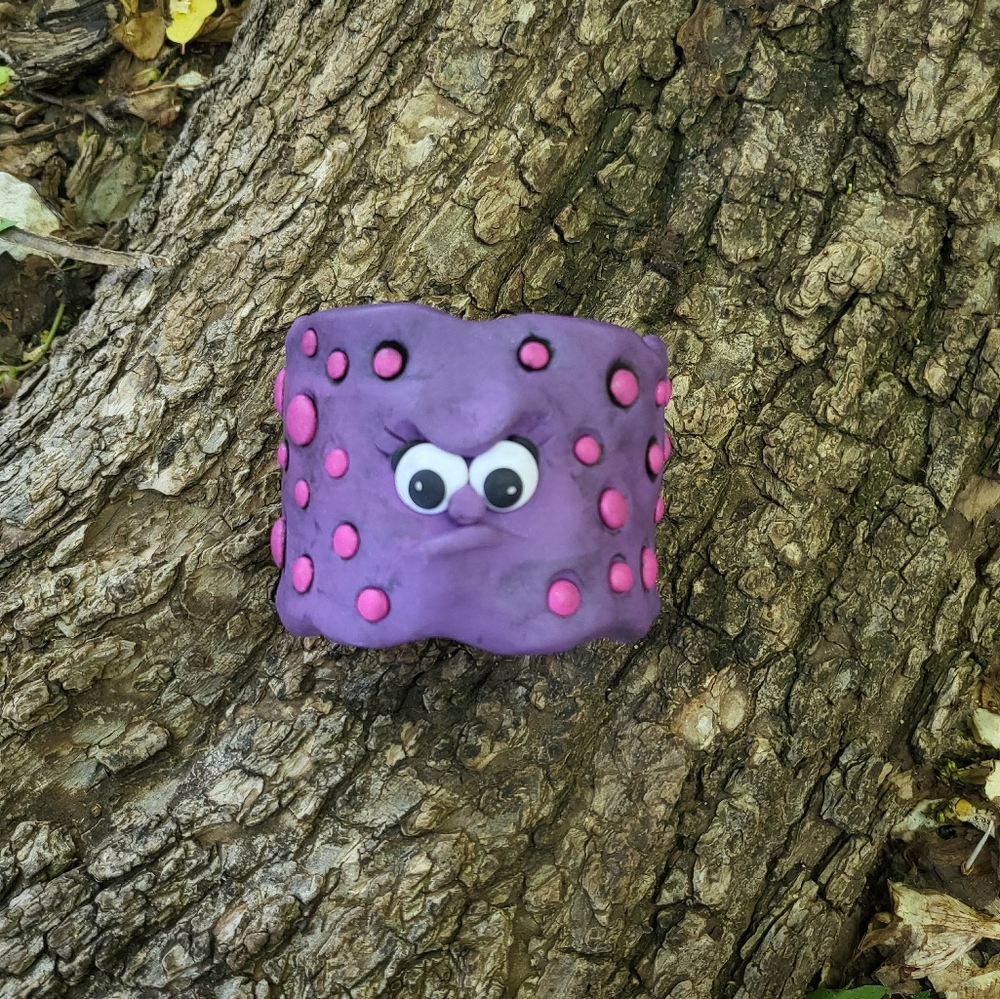 💜💞Monster 🐙Face 🍇Silly 🎀🎀Bracelet Cuff